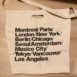 Cities Tote Bag